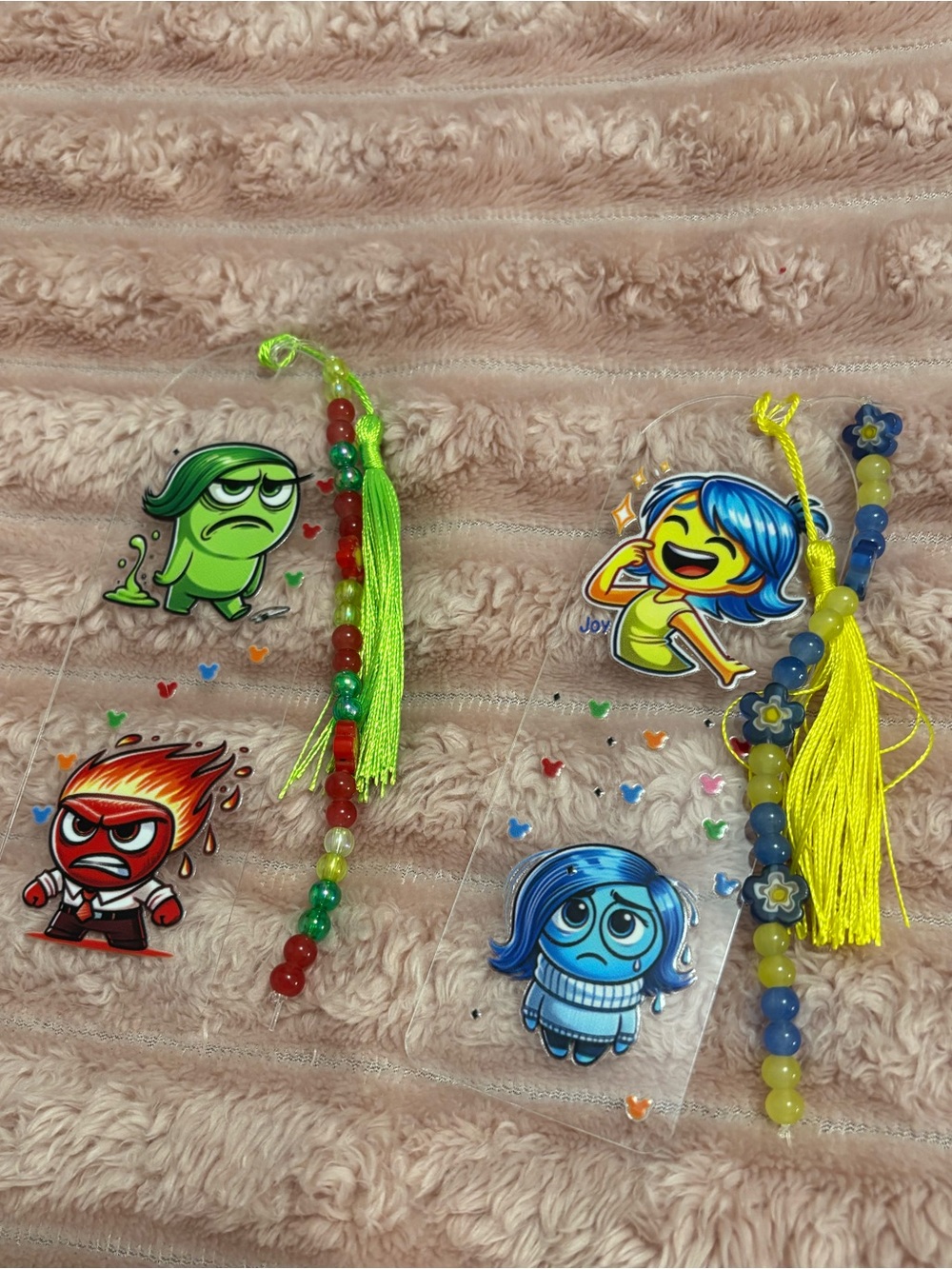 Emotion fandom vibes handcrafted bookmarks by me- pick one β€οΈπππ - Picture 4 of 4